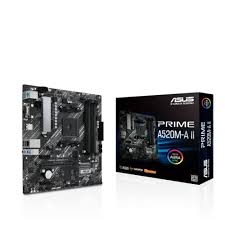 ASUS PRIME A520M-A II DDR4 AMD AM4 SOCKET MOTHERBOARD