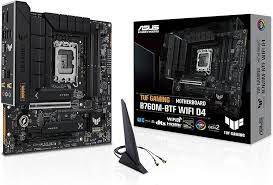 ASUS TUF GAMING B760M-BTF WIFI DDR5 12TH/13TH GEN INTEL MOTHERBOARD