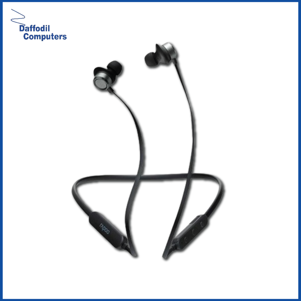 Rapoo S120 Neckband Bluetooth Earphone Black