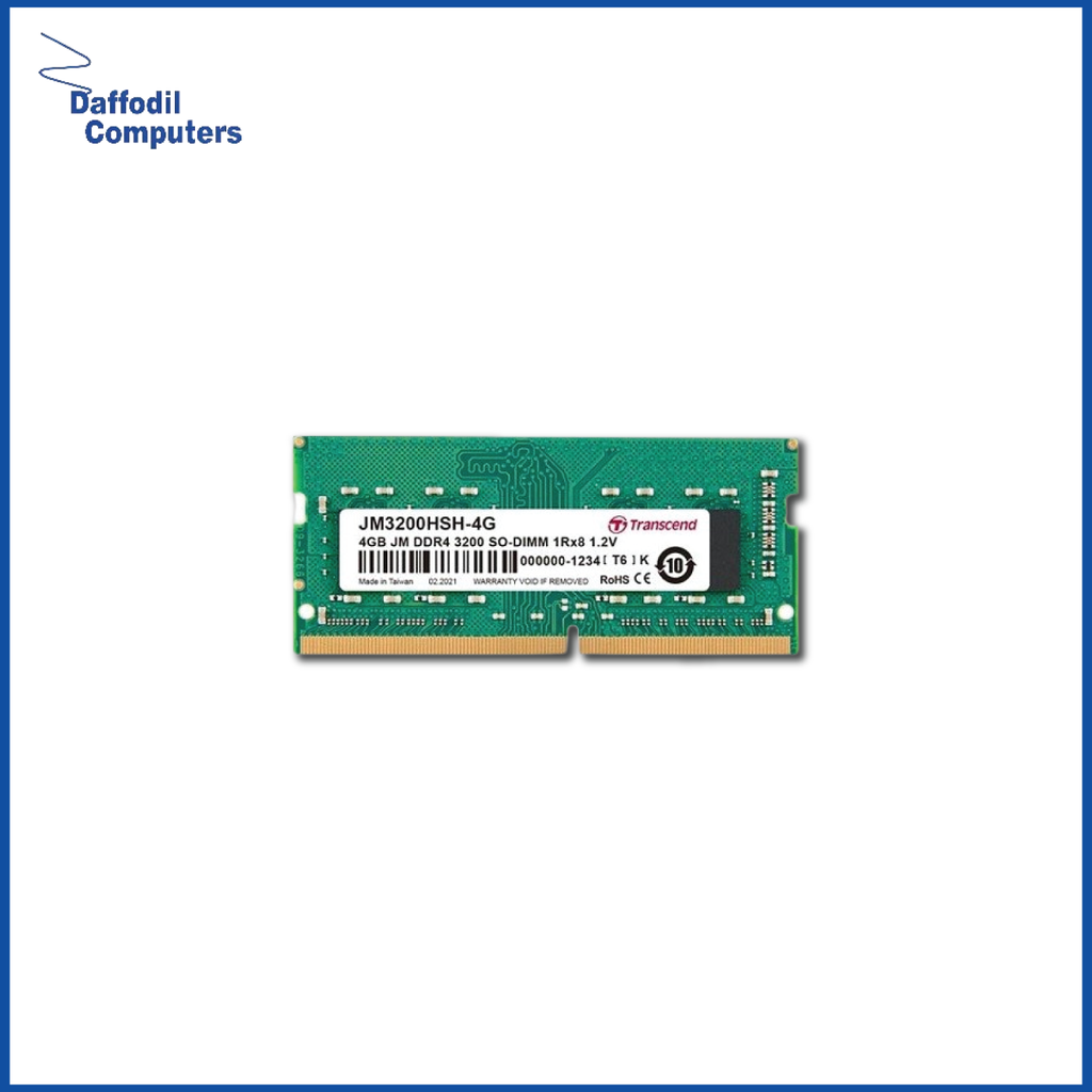 Transcend 4gb Ddr-4 3200 Bus Laptop Ram