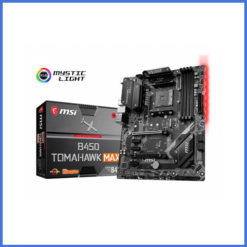 MSI B450 TOMAHAWK MAX AMD ATX Motherboard