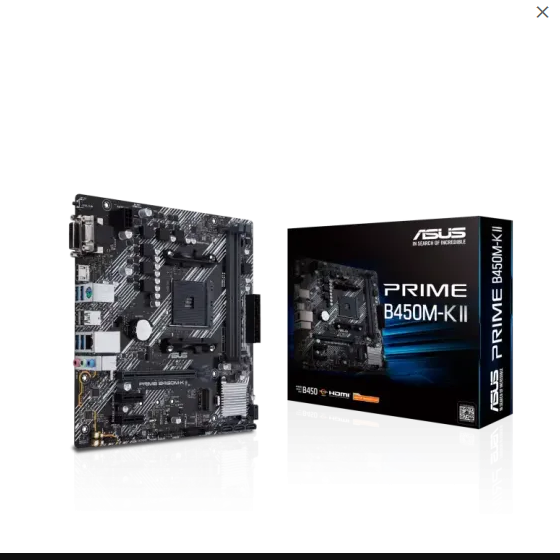 ASUS MICRO ATX PRIME B450M-K II DDR4 MOTHER BOARD