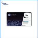 HP 26A Black Original LaserJet Toner Cartridge