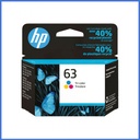 HP 63 Tri-color Original Ink Cartridge